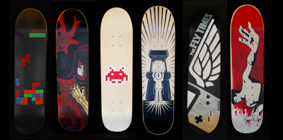 video game skateboards