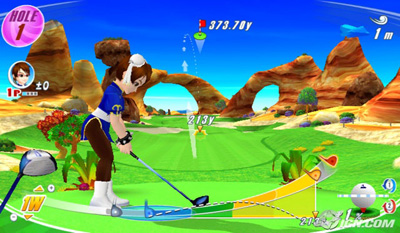 wii love golf chun-li