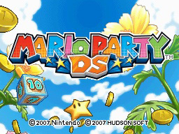 mario party ds title screen