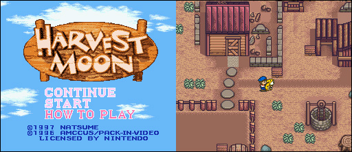 harvest moon snes virtual console wii