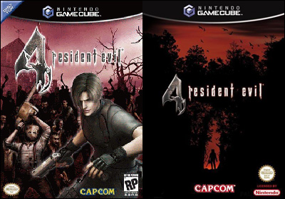 resident evil 4 pal ntsc boxart