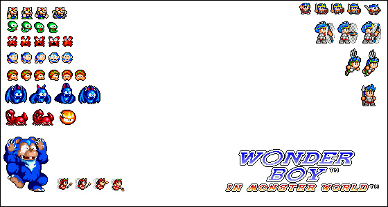 wonder-boy-sprites